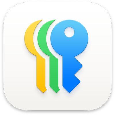 Apple Passwords app icon featuring a colorful key design. Apple Passwords securely stores and manages login credentials, offering seamless autofill and enhanced security across Apple devices.